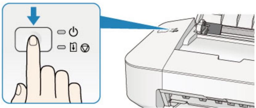 CANON TS 6350 - Mise sous tension de l'imprimante - 1