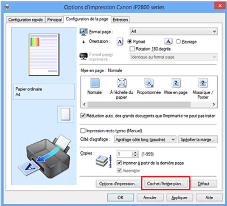 CANON TS 6350 - Impression d'un cachet - 1
