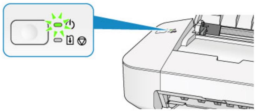 CANON TS 6350 - Vérification que la machine est sous tension - 1