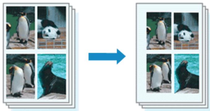 CANON TS 6350 - Définition de la marge d'agrafage - 1