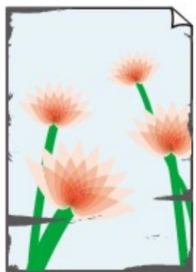 CANON TS 6350 - Le papier est taché - 1