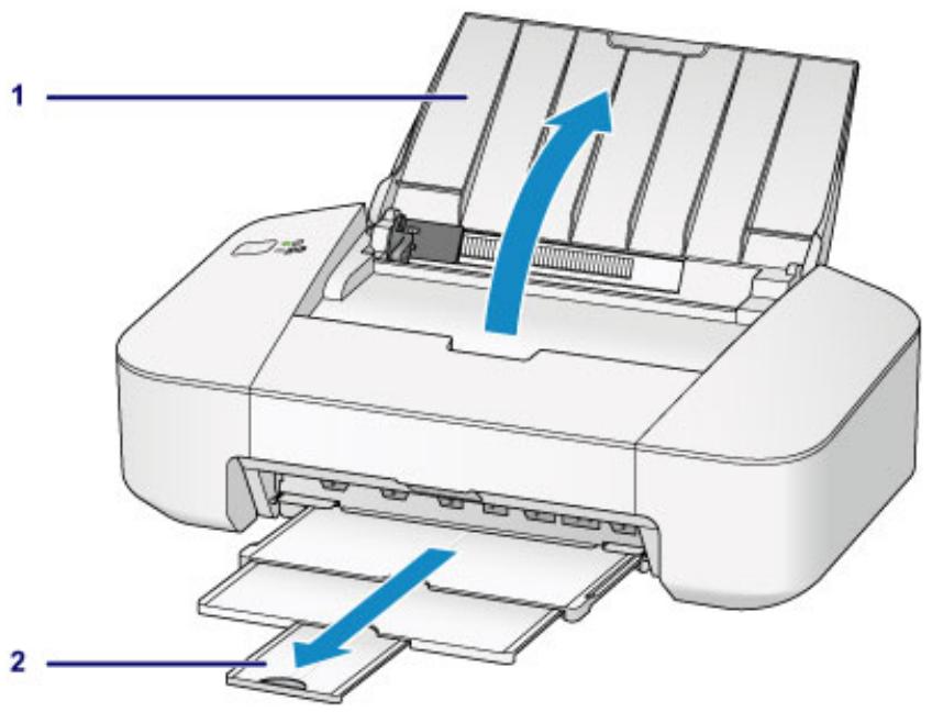 CANON TS 6350 - Chargez le papier. - 1