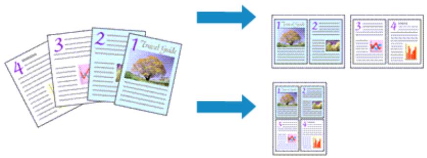 CANON TS 6350 - Impression mise en page - 1