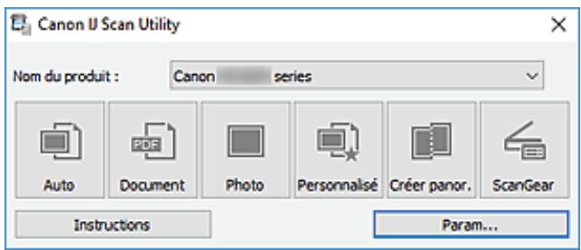CANON PIXMA TS3350 - Qu'est-ce que IJ scan utility (logiciel du scanner)? - 1
