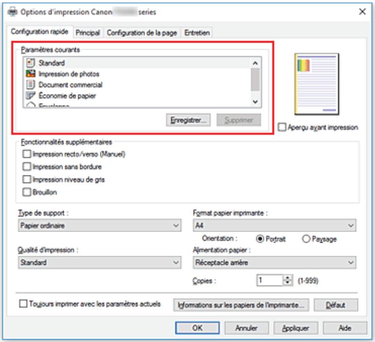 CANON PIXMA TS3350 - Configuration d'impression élémentaire - 1