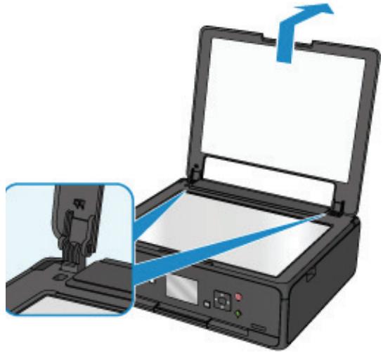 CANON PIXMA TS3350 - Retrait du capot du scanner : - 1
