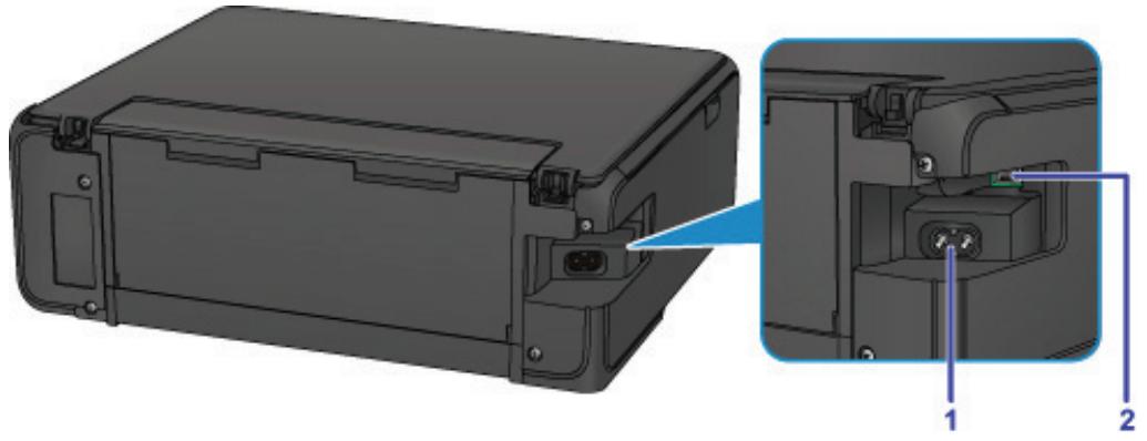 CANON PIXMA TS3350 - Face arrière - 1