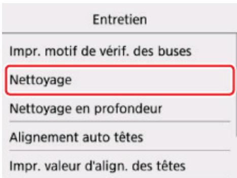 CANON PIXMA TS3350 - Nettoyage de la tête d'impression - 3