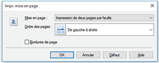 CANON PIXMA TS3350 - Impression mise en page - 3