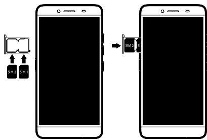 ARCHOS OXYGEN 63 - Bctabka SIM-kapt &amp; Bctabka Kaptbl namrtn - 2
