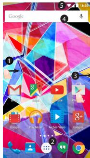 ARCHOS OXYGEN 63 - On your homescreen - 4