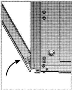BEKO BIR1300BP - Retirer la porte du four. - 2