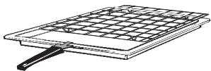CANDY FPE629A6WXL - The tray holder - 1