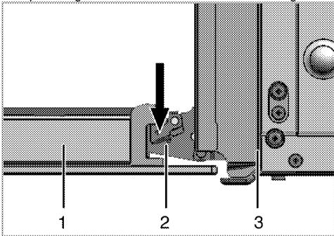 BEKO FSE58300ACS - Removing the oven door - 1