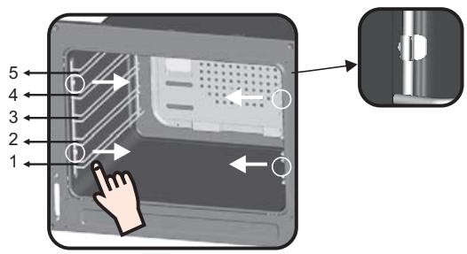 CANDY FCS201N - REMOVING AND CLEANING WIRE RACKS - 1