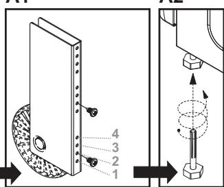 CANDY FCS201N - NASTAVENI NOZICIK - 2