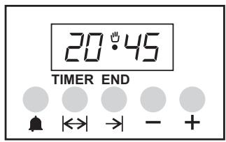 CANDY FCS201N - Introduire l'heure correcte - 2
