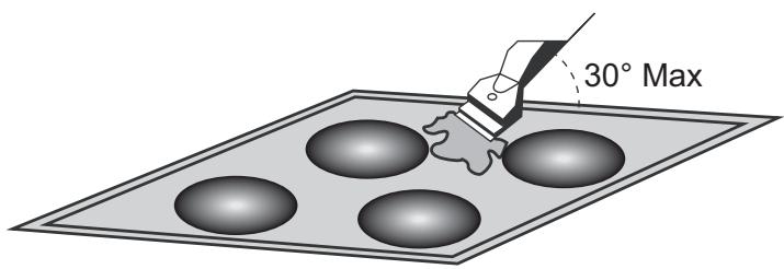 CANDY FCS201N - However, you must care not to let any liquid go into the open zones, and then to push the knobs fully on fitting back. - 1