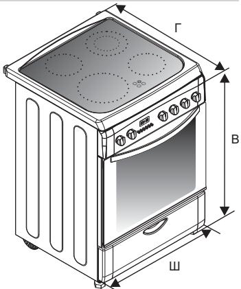 CANDY FCS201N - YCTAHOBKA - 1