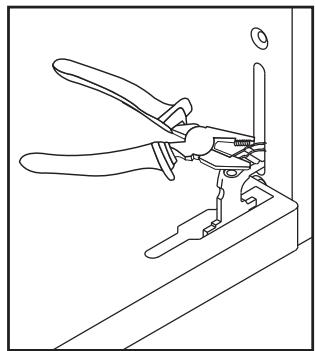 CANDY FCS201N - Il bordo in metallo - 1