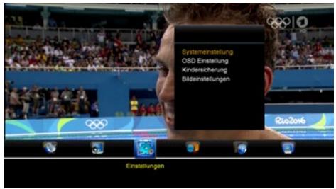 MEGASAT HD 5000 DC - Einstellungen - 1