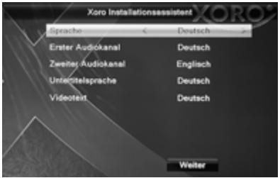 XORO SAT100488 - Xoro Installationsassistent - 1