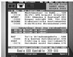 XORO SAT100488 - Videotext - 2