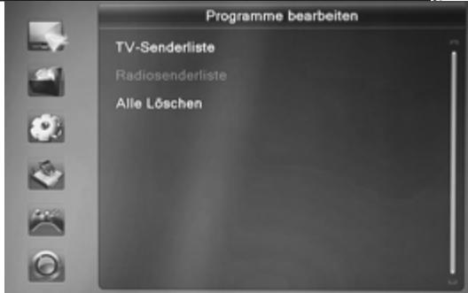 XORO SAT100488 - Sender bearbeiten - 1