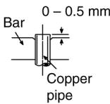 PANASONIC AQUAREA HT MHF (WH-MHF09G3E5) - AQUAREA HT MHF (WH-MHF12G6E5) - Cutting and Flaring the Piping - 4