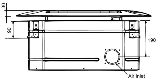 PANASONIC AQUAREA HT MHF (WH-MHF09G3E5) - AQUAREA HT MHF (WH-MHF12G6E5) - Indoor Unit - 1