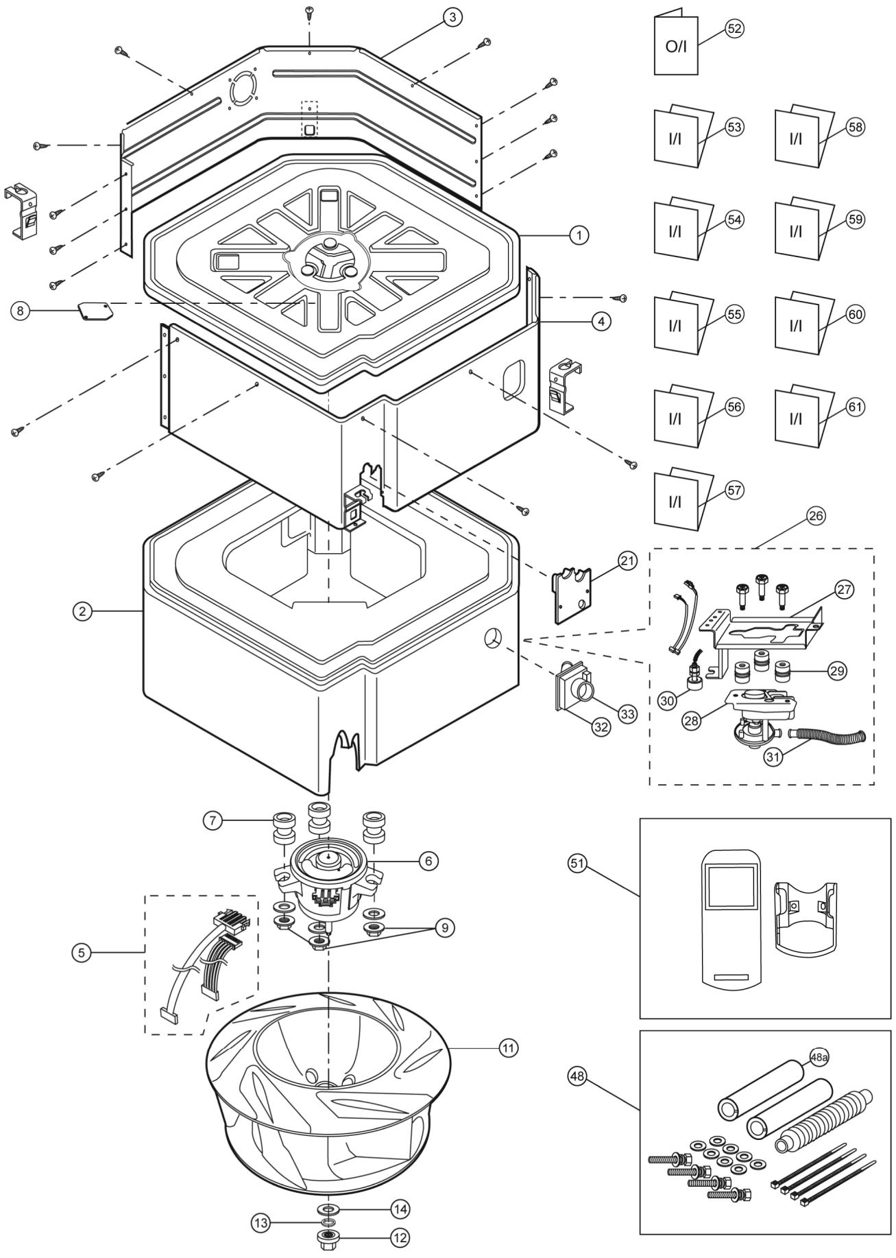 PANASONIC AQUAREA HT MHF (WH-MHF09G3E5) - AQUAREA HT MHF (WH-MHF12G6E5) - Indoor Unit - 2
