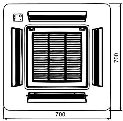 PANASONIC AQUAREA HT MHF (WH-MHF09G3E5) - AQUAREA HT MHF (WH-MHF12G6E5) - Indoor Unit - 7