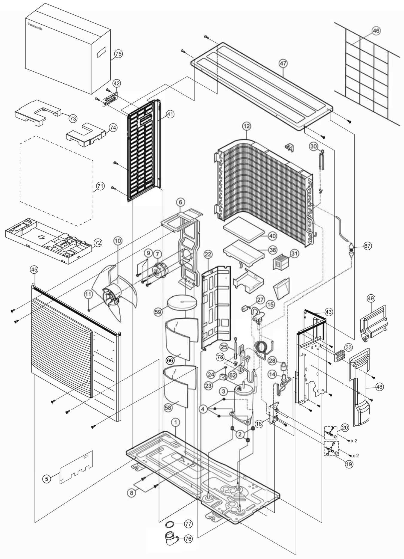 PANASONIC AQUAREA HT MHF (WH-MHF09G3E5) - AQUAREA HT MHF (WH-MHF12G6E5) - (NOTE) - 1