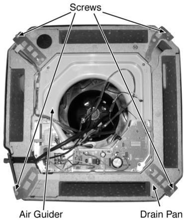 PANASONIC AQUAREA HT MHF (WH-MHF09G3E5) - AQUAREA HT MHF (WH-MHF12G6E5) - Disassembly of Parts - 6