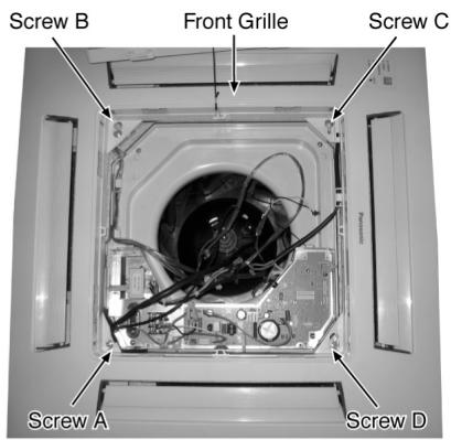 PANASONIC AQUAREA HT MHF (WH-MHF09G3E5) - AQUAREA HT MHF (WH-MHF12G6E5) - Disassembly of Parts - 5