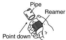 PANASONIC AQUAREA HT MHF (WH-MHF09G3E5) - AQUAREA HT MHF (WH-MHF12G6E5) - Cutting and Flaring the Piping - 2