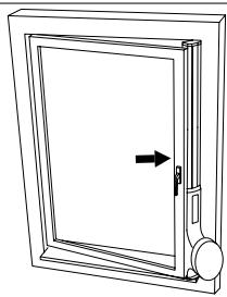 ELECTROLUX EXP26U338CW - Installation in a casement window - 2