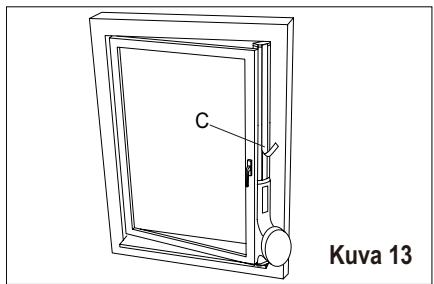 ELECTROLUX EXP26U338CW - Asennus ikkunapuitteisiin - 7