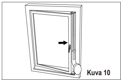 ELECTROLUX WP71-265WT - Asennus ikkunapuiteisin - 2