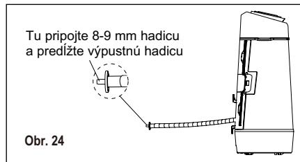 ELECTROLUX WP71-265WT - Vypustenie vody - 2