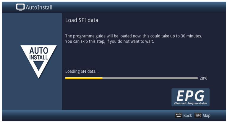 TECHNISAT DIGIT S3 HD - Load SFI data - 1