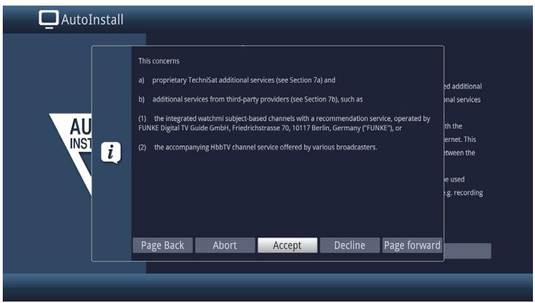 TECHNISAT DIGIT S3 HD - Connecting to the Internet / Data Protection Declaration - 2