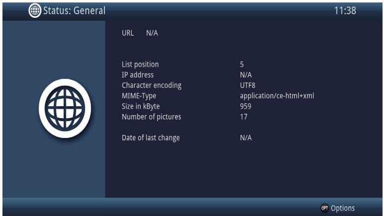 TECHNISAT DIGIT S3 HD - Status - 1