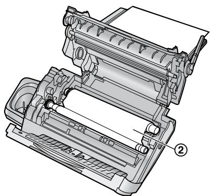 PANASONIC KX-FC 275 G-S - Lorsque le papier d'enregistrement a occasionné un bourrage dans l'appareil - 6