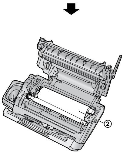 PANASONIC KX-FC 275 G-S - Installation du film d'encre - 6