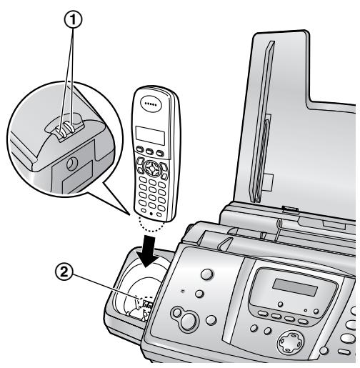 PANASONIC KX-FC 275 G-S - Charge des batteries - 2