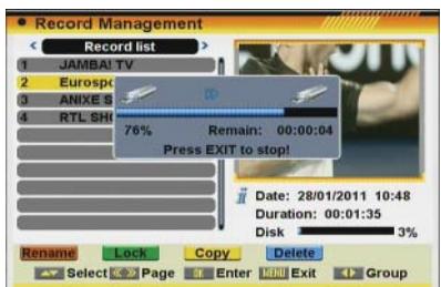 FUJITSU AOYG 18LAT3.UE - HOW TO REPRODUCE A RECORDING - 3