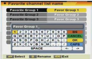 FUJITSU AOYG 18LAT3.UE - FAVOURITE CHANNEL LIST NAME - 1
