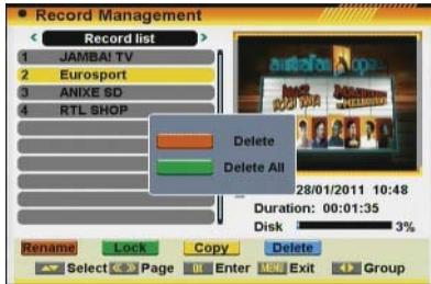 FUJITSU AOYG 18LAC2.UE - HOW TO DELETE RECORDINGS - 1