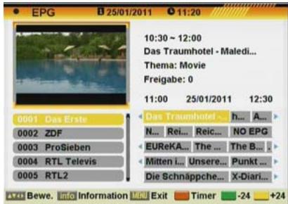 FUJITSU AOYG 18LAC2.UE - EPG Elektronischer Programmführer - 1